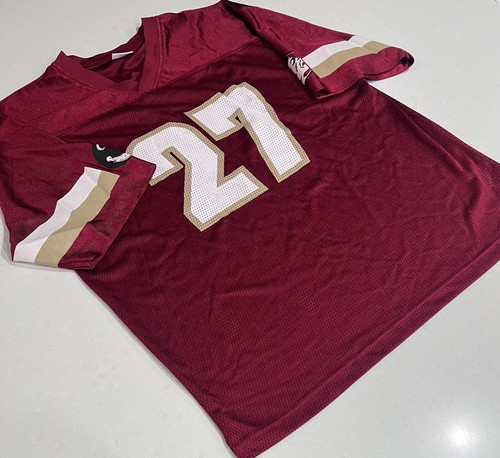 VINTAGE #27 FSU Florida State Seminoles Mesh Football Jersey Men’s X-Large