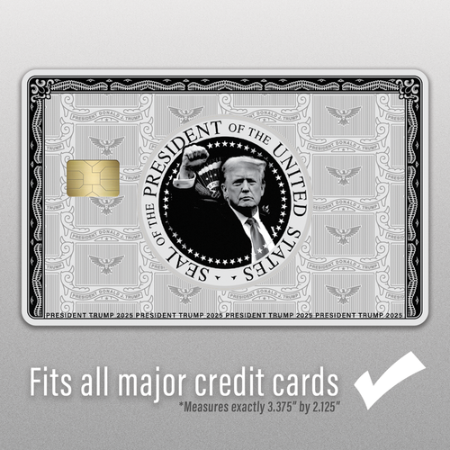 3 Pack Donald Trump Credit Card Skin Sticker President Debit Wrap Covering USA - Picture 3 of 8