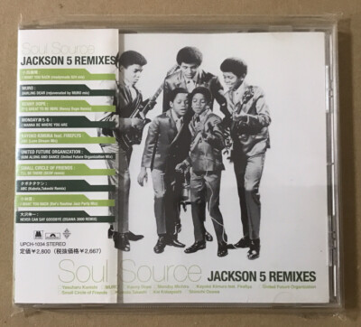 Jackson 5 Japanese CD +Obi Strip Soul Source Remixes 10 Tracks Michael