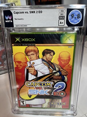 NEW Factory Sealed. Capcom vs. SNK 2: EO (Microsoft Xbox, 2003). WATA 9.8 A+