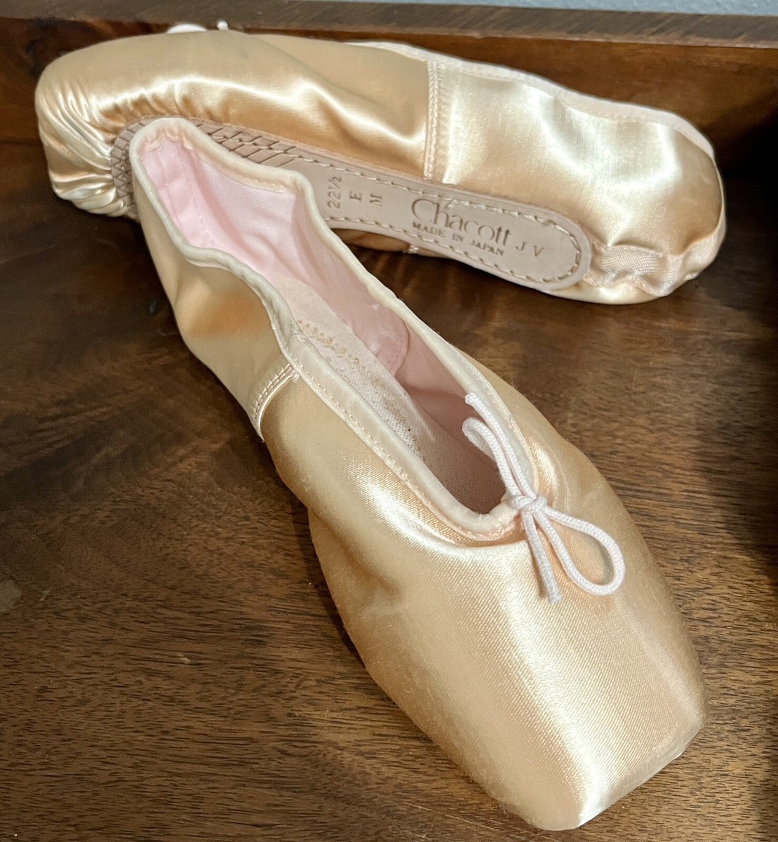 CHACOTT JV Veronese Ballet Point Dance Shoes Size E NEW