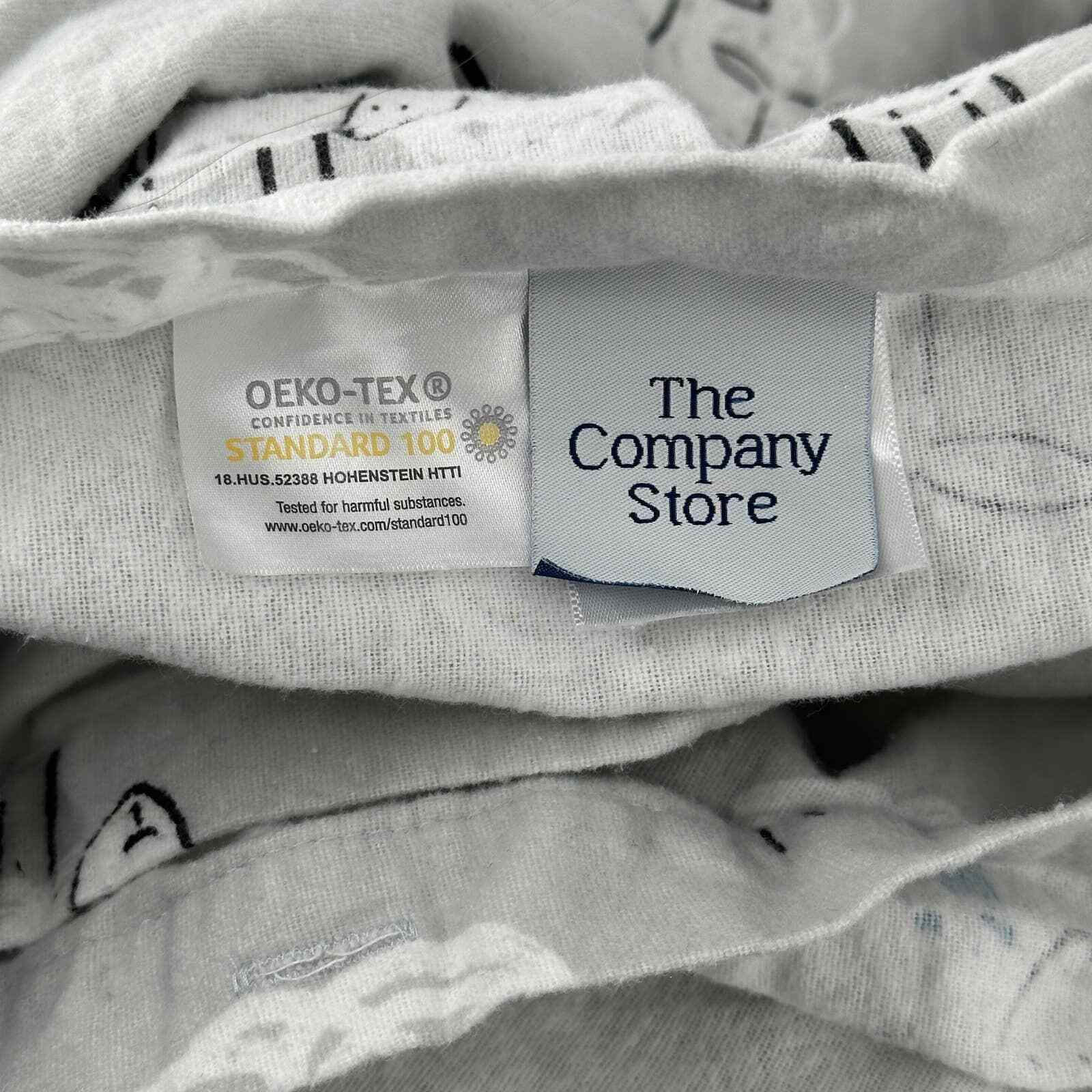 The Company Store Flannel Sheep Print King Size Duvet Cover eBay