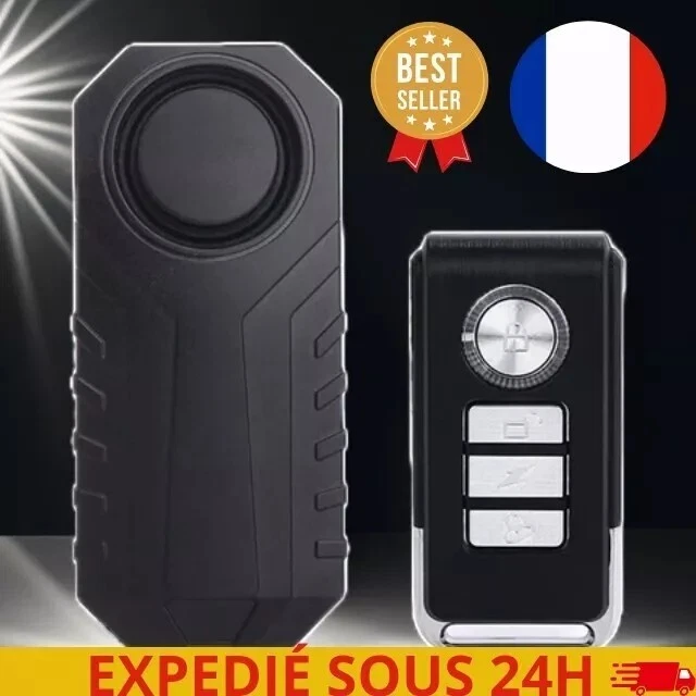 ENERRGECKO 10X D'Alarme Vélo électrique 36V 48V 60V 72V avec Deux Interrupteurs pour Vélo électrique/Scooter Vélo électrique/Contrôleur sans Brosse