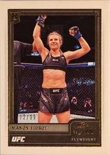 Manon Fiorot ~ 2022 Panini Chronicles One UFC #481 Rookie Card (#75/99)