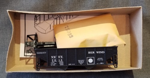 Tolva acanalada Athearn Branchline 10208 nueva River Pocahontas 34' Berwind NRBX 2013 | Zustand: Used