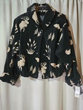 Denali Fleece Jacket Outdoor Themed Coat Size Medium