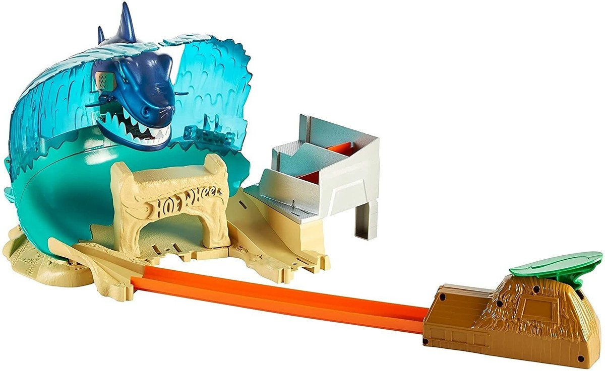 Mattel - Hot Wheels - City Shark Beach Battle Play Set FNB2