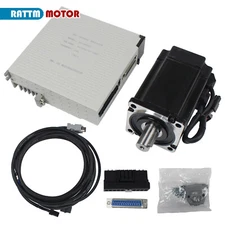 400W 600W 750W 1000W AC Servo Motor Driver CNC Controller Kit 6000rpm 110V/220V