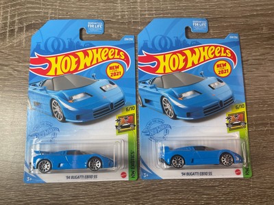 Hot Wheels - 94 Bugatti EB110 SS #224 224/250 Brand New - LOT OF 2