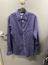 Van Heusen 16 1/2 Men s Blue Dress Shirt