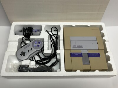 Super Nintendo SNES Entertainment System Game Console | eBay