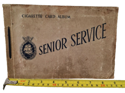 Senior Service Zigarettenkarten Album Joseph A Pattreiouex Ltd Manchester