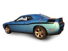 Calcomanías adhesivas de rayas de vinilo con gráfico de aguijón lateral 2008-2023 para Dodge Challenger
