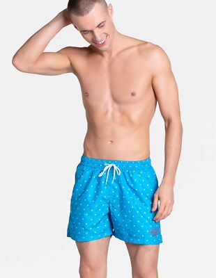 HENDERSON Herren Badeshorts Badehose Schwimmshort Surfhose Kurze Hosen M