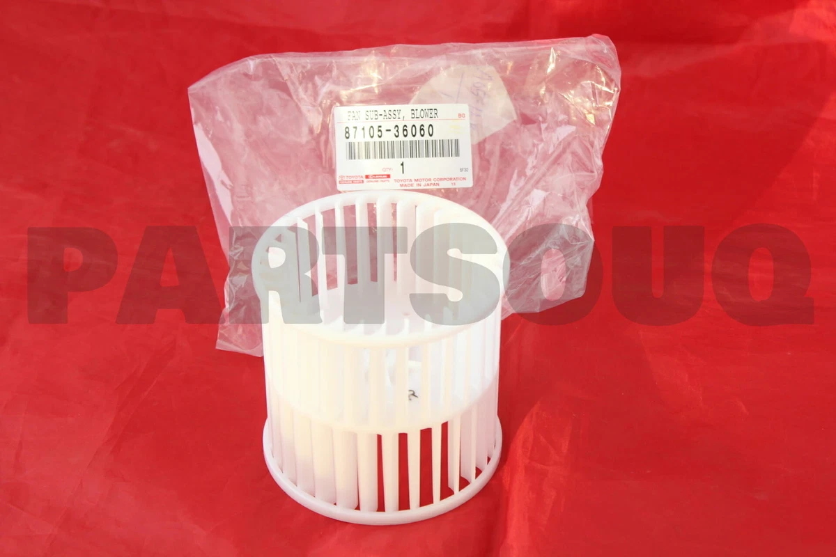 8710536060 Genuine Toyota FAN, COOLER BLOWER, NO.1 87105-36060 | eBay 