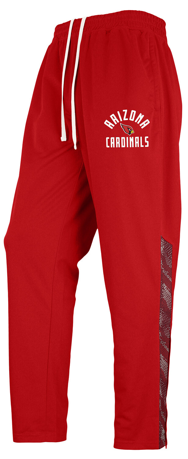 Мужские спортивные брюки из жаккарда Zubaz NFL Arizona Cardinals Viper Accent с завышенной талией