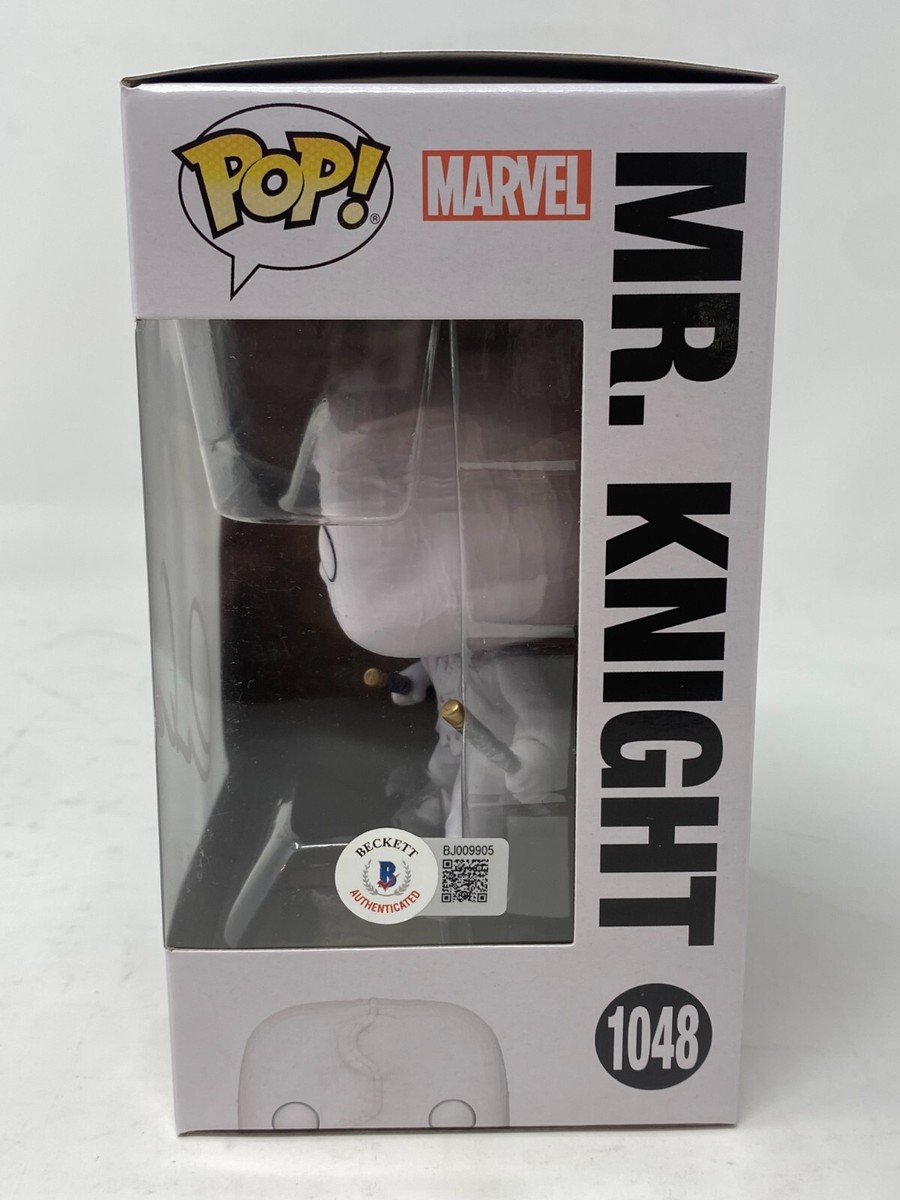 Oscar Isaac Signed Funko Pop Moon Knight Mr. Knight #1048