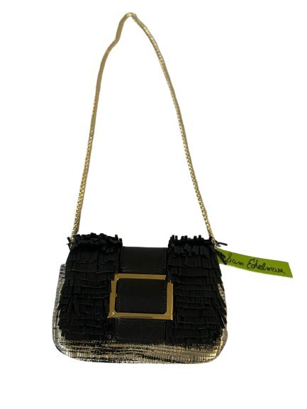 Sam Edelman Mini Annabelle Black and Silver Purse Style 2881195