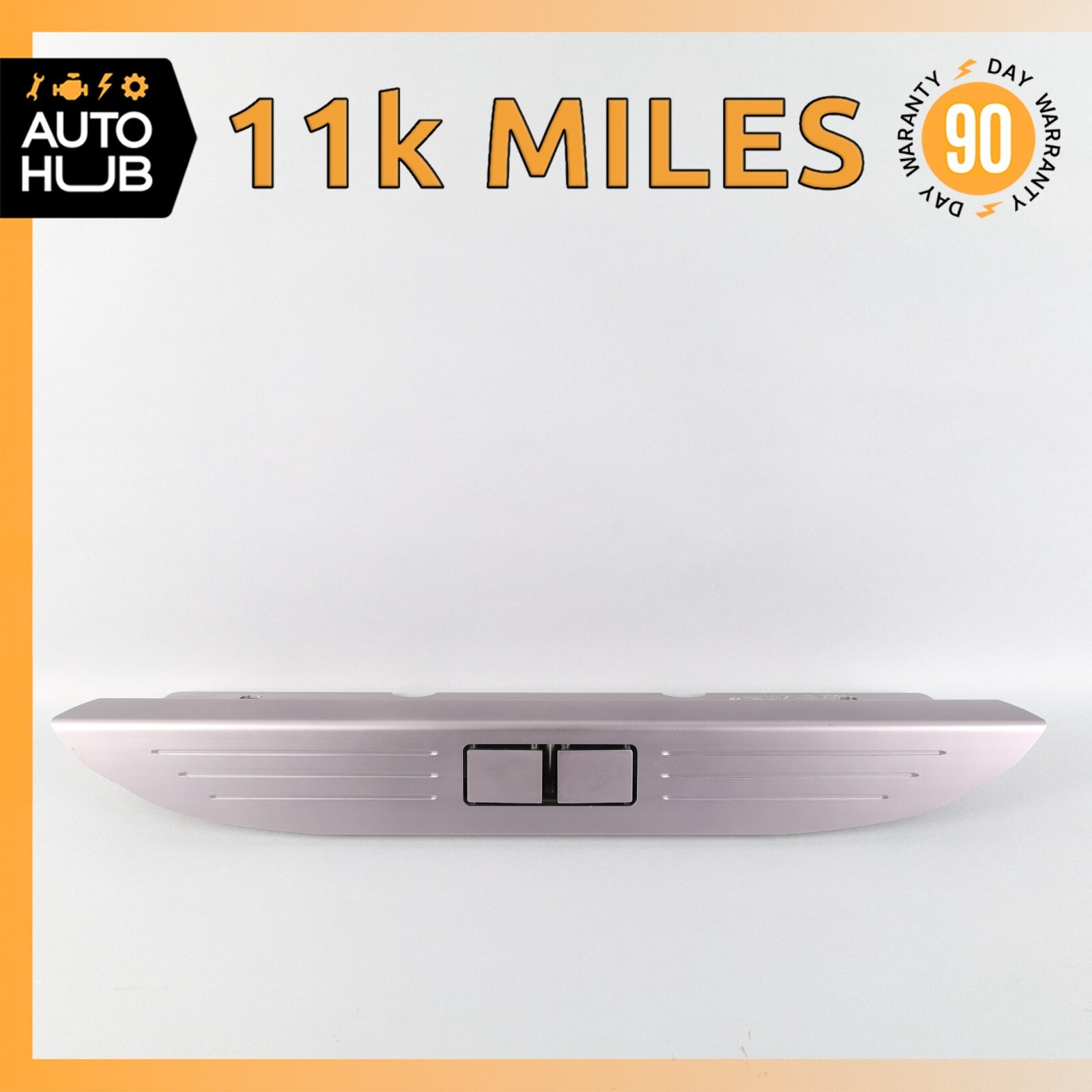 10-19 Aston Martin Rapide Gate Trunk Lock Cover Sill Scuff Panel Trim OEM 11k