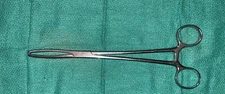 Codman 30-5605 Uterine Vulsellum Forceps,  8-1/4” - 2 X 2 teeth