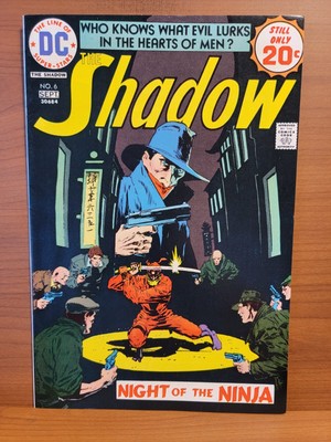 The Shadow #6 VF DC 1974 Night of the Ninja