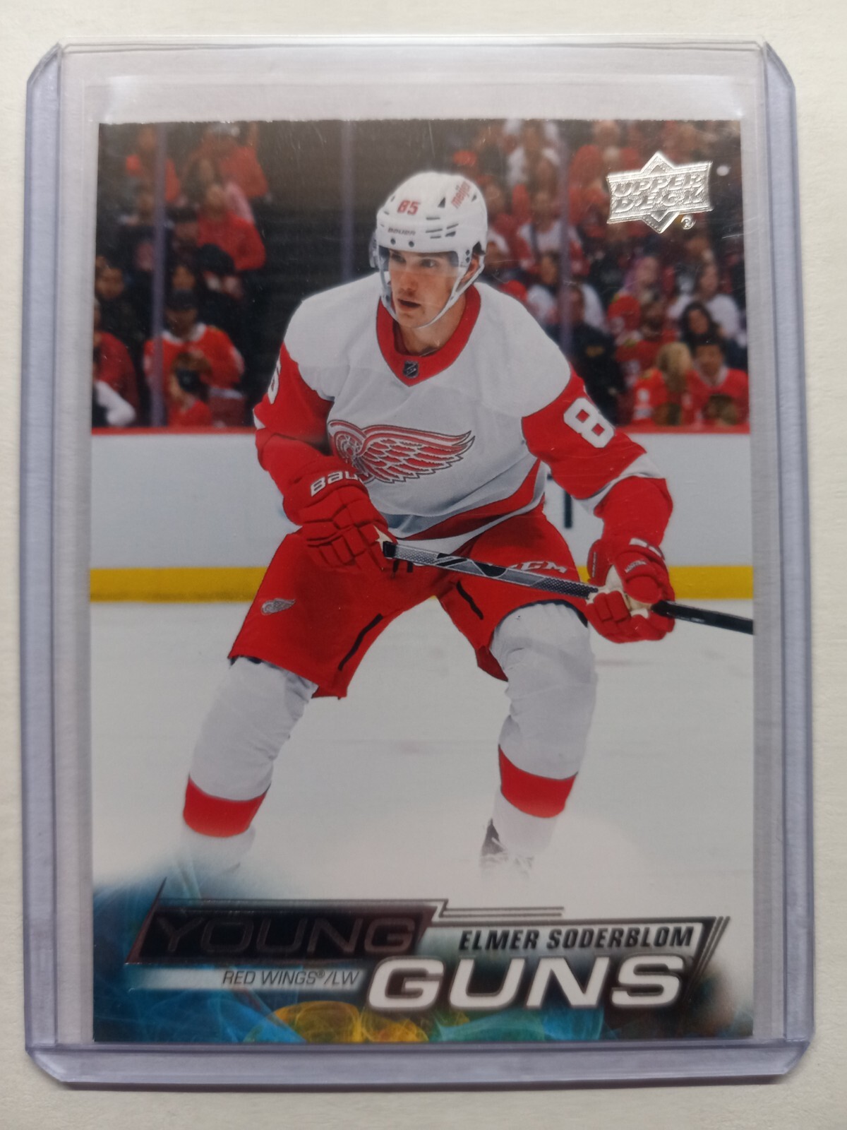 2022-23 Upper Deck Series 2 Young Guns #489 Elmer Soderblom Rookie Card