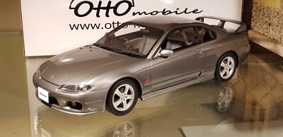 1:18 Nissan Silvia S15 Spec R Aero Silver OT273 By Otto Mobile