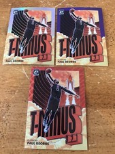 Lot 3 Paul George #9 T Minus T Mall Red Wave PRIZM, PURPLE,SILVER CLIPPERS