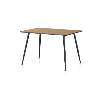 Tisch Esstisch Küchentisch 120x80cm Tischplatte Eiche Dekor 4-6 Personen KHG