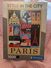 Clementoni Museum Collection PARIS 1000 Pcs 27 1/2"X19 2/3" Puzzle NEW