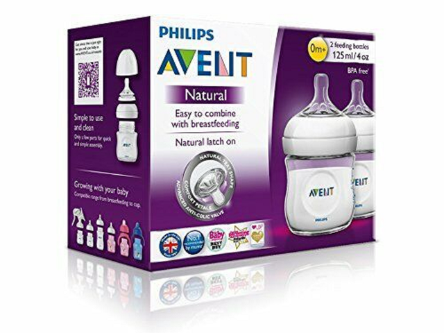 avent natural feeding bottle 125ml