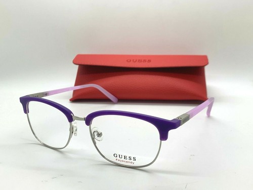 guess purple eyeglass frames