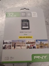 PNY Elite Class 10 U1 microSDHC Flash Memory Card - 32GB