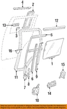 GM OEM 91-94 Bravada Rear Door Glass Hardware-Handle 15623235