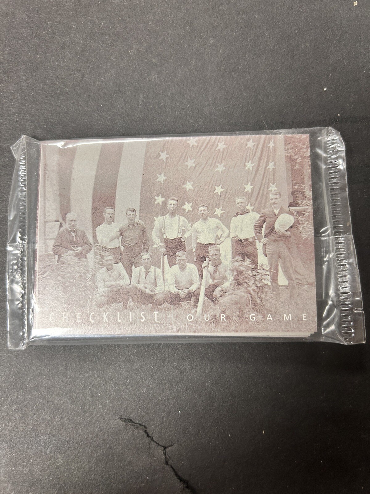 Sealed Pack Of 1994 Upper Deck Checklist Our Game Baseball The American Epic
