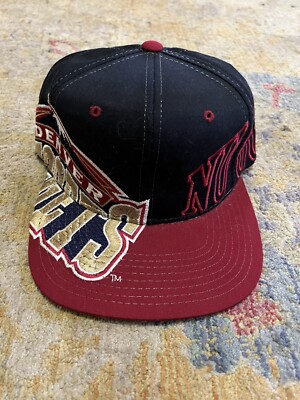 Vintage 1990s Starter Denver Nuggets NBA Basketball Wool Snapback Hat