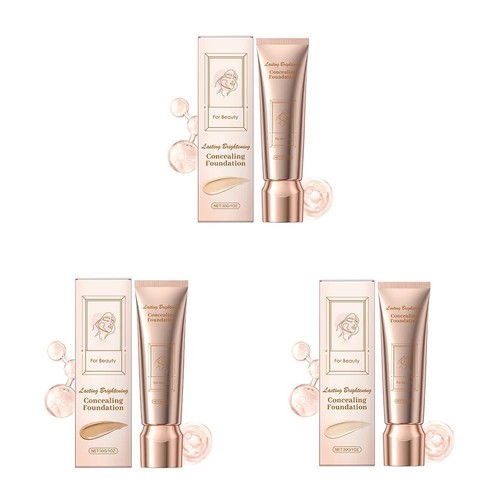 ☮Matte Wear Full Coverage Brighten Liquid Foundation Base Makeup Fast F5Y1 - Picture 4 of 12