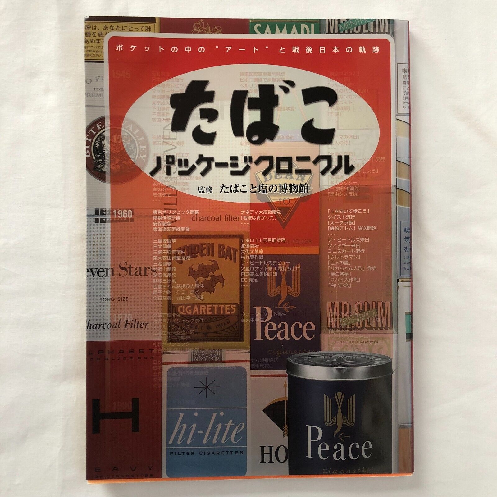 Rare Cigarette Package Design in Japan 1945 - 2008 book Tobacco, Art in  Pocket