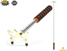 Pool Bridge Stick, Professional Retractable Cue Low Head, Brass