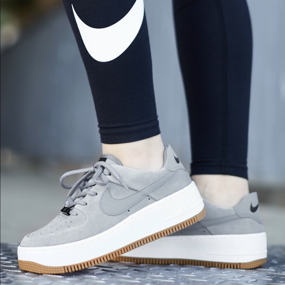 Size 11.5 - Nike Air Force 1 Sage Low Cool Grey 2019 for sale online | eBay