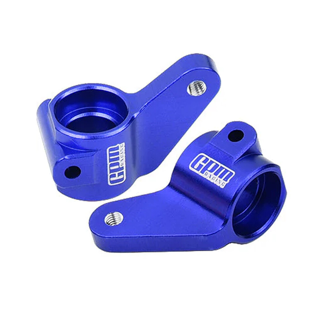 GPM Aluminum 7075 Alloy Front Steering Blocks Blue for 2WD Slash