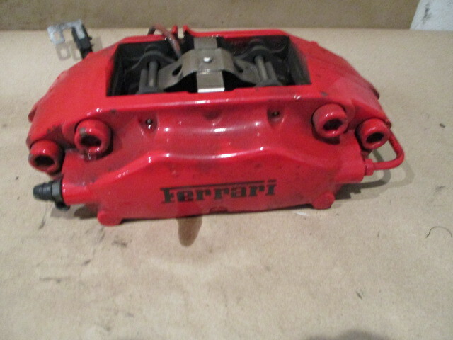 Ferrari 430 Coupe, Spider - LH Front Brake Caliper / Non CCM (Red) - P/N 228007