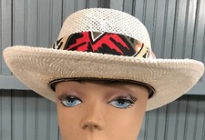 Head Threads St. Louis One Size Small Youth Ladies 55cm Gold Straw Hat Cap USA