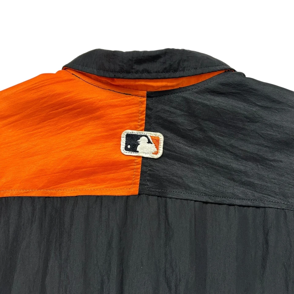 VTG 90s MLB SAN FRANCISCO GIANTS STARTER DIAMOND COLLECTION SATIN JACKET  Sz XL - Image 3 of 4