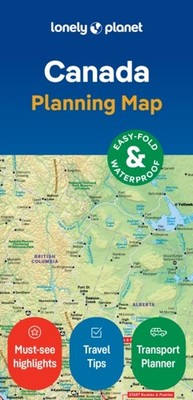 Lonely Planet Canada Planning Map by Lonely Planet (Sheet map, folded)