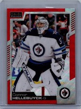 20-21 UD O-Pee-Chee Platinum Hockey Red Surge 114 Connor Hellebuyck