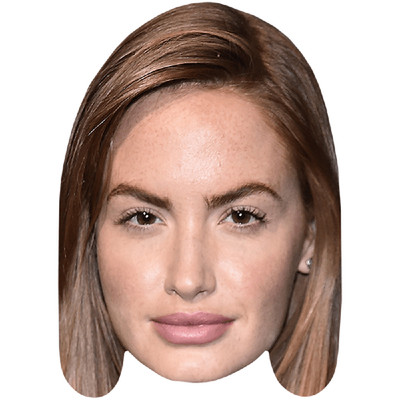 Haley Kalil (Long Hair) Big Head. Larger than life mask.