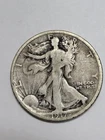 1917 S  REVERSE Walking Liberty Half Dollar