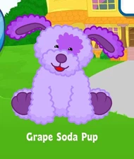 Webkinz Classic Grape Soda Pup Adoption Code Only Messaged! RARE