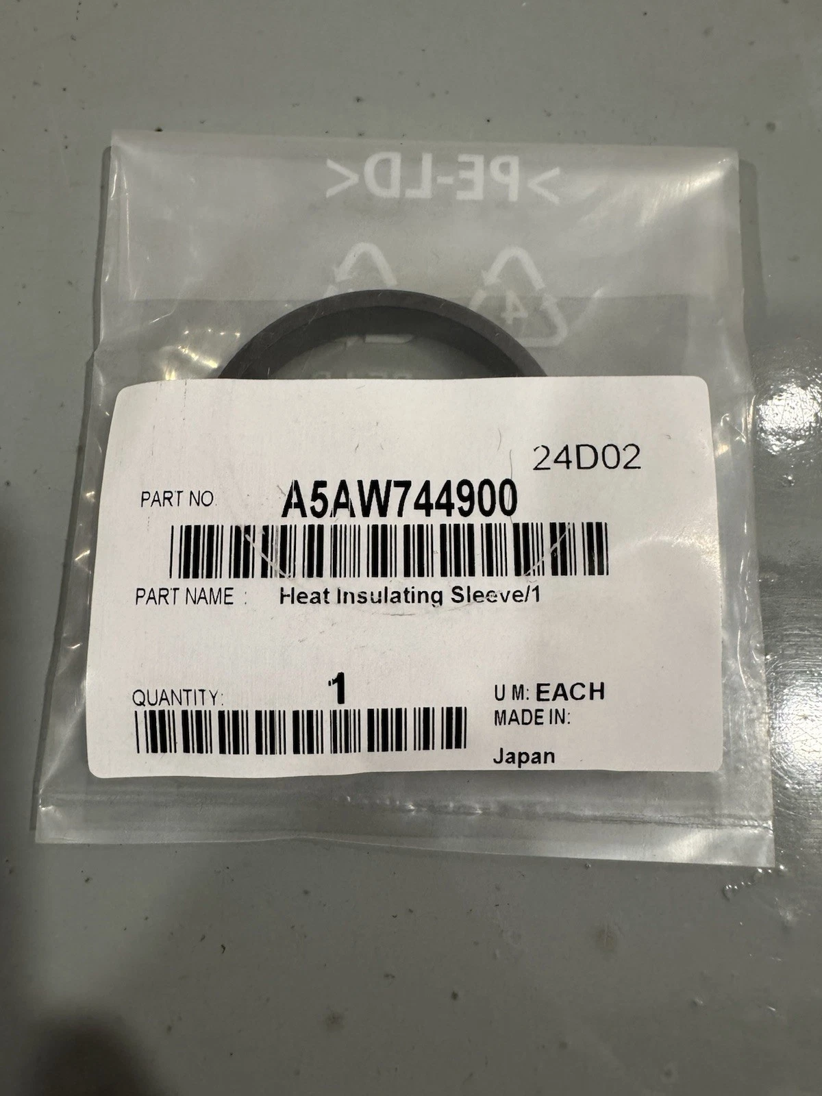 Konica Minolta Heat Insulating Sleeve/1 A5AW744900 Brand New 2